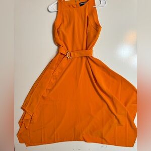 Karl Lagerfeld Orange Dress